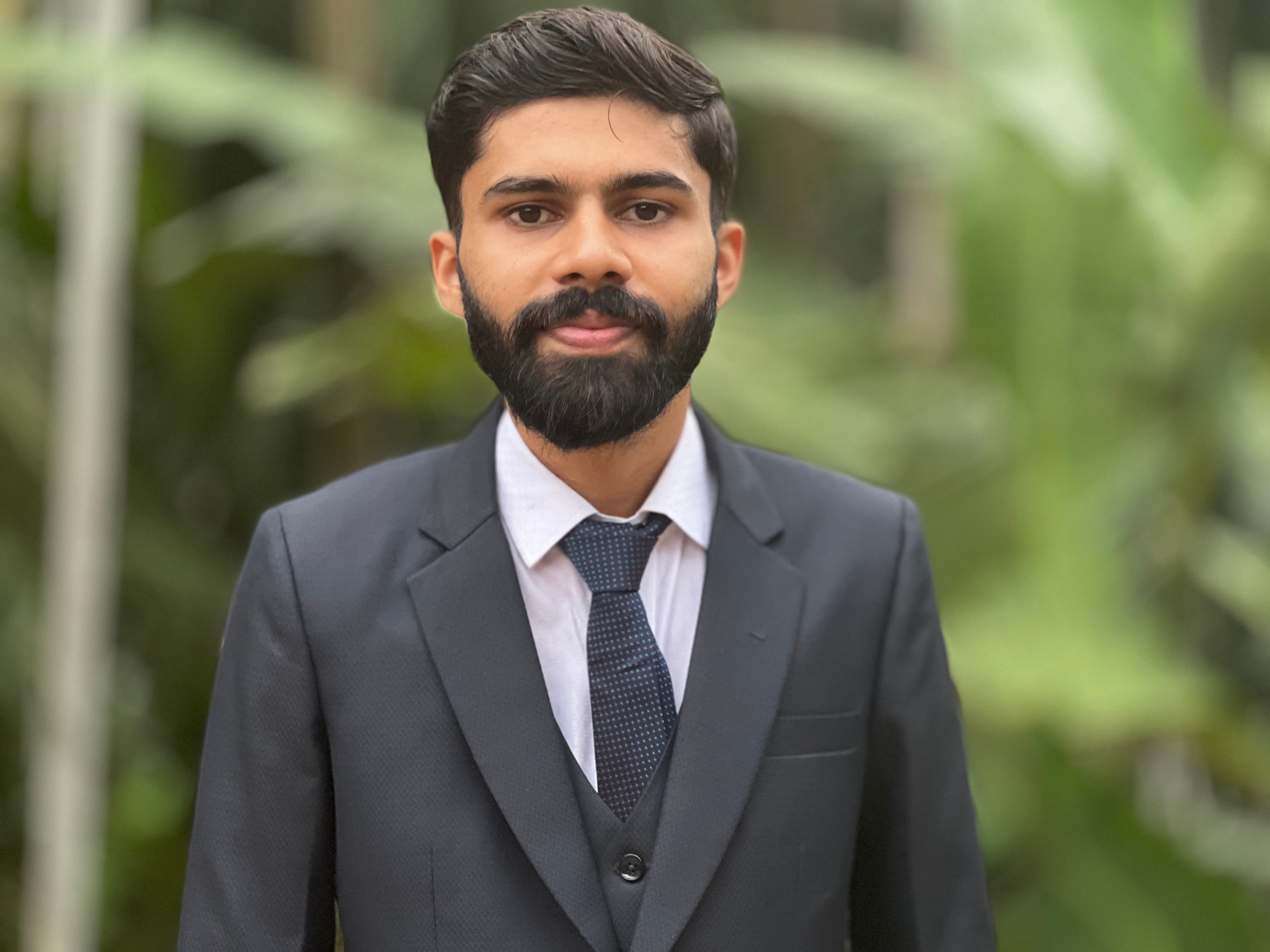 Portrait of Hansel Lobo